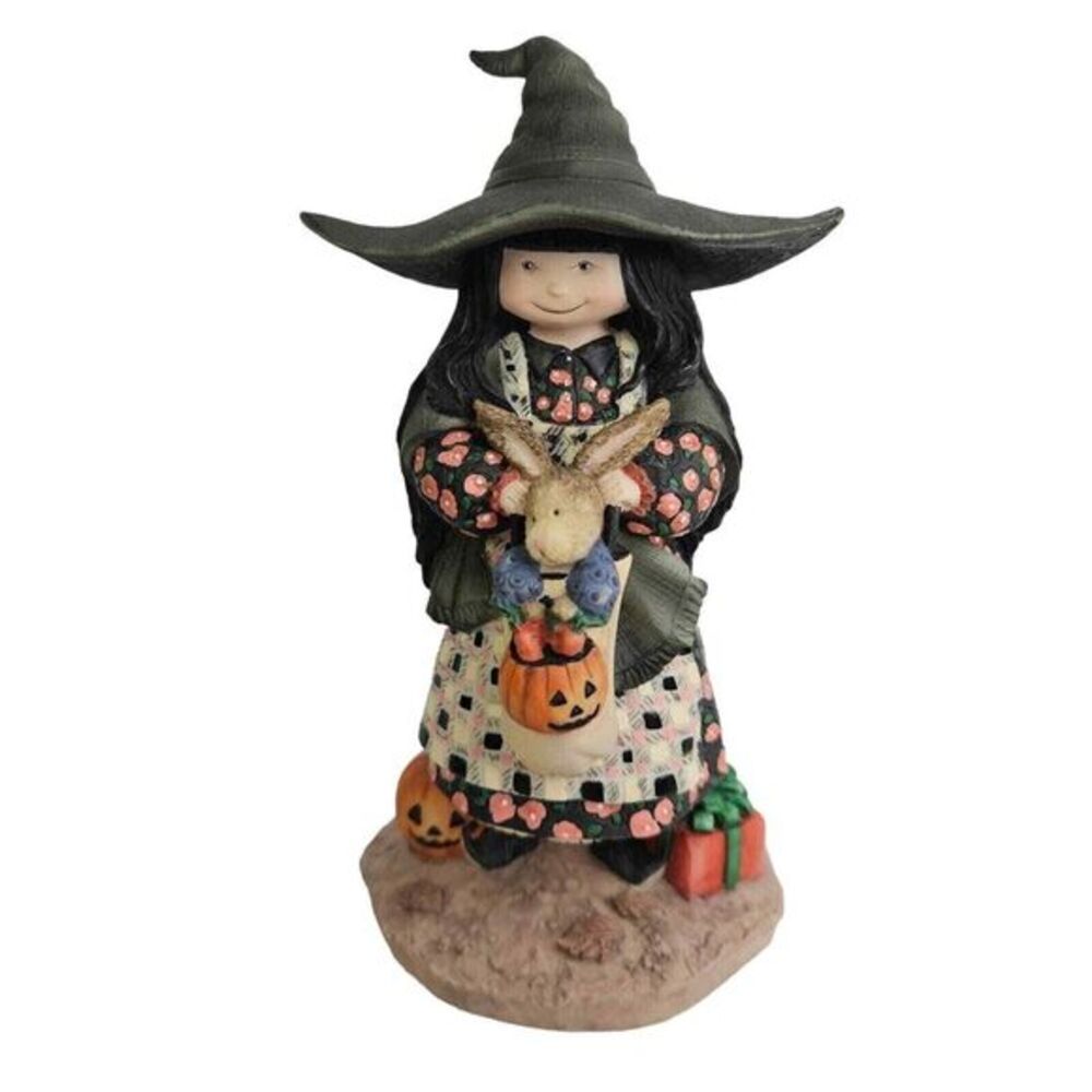 Katie the Good Witch Halloween Decor Figurine 1998 Sherri Buck Baldwin Gift Box